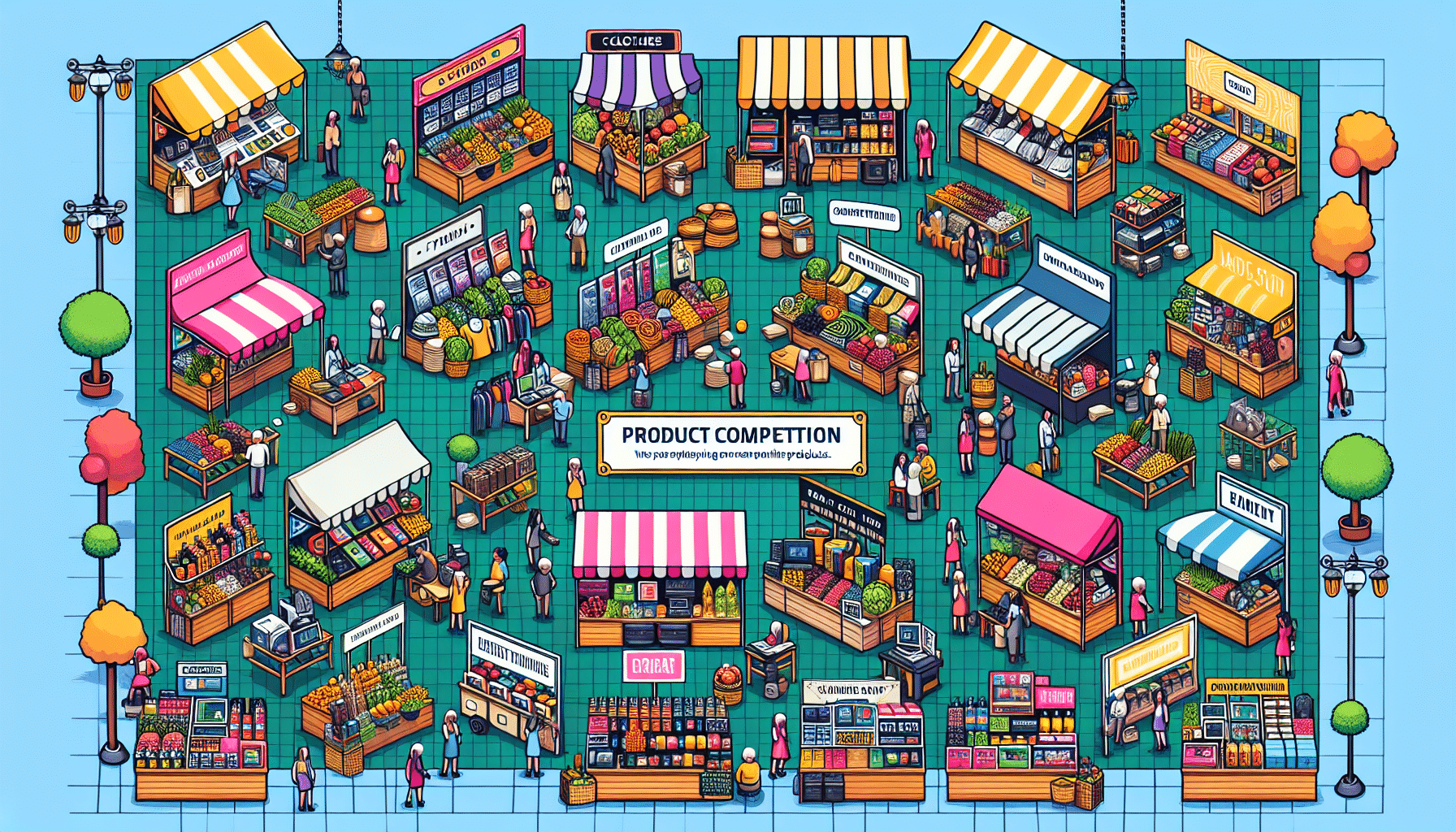 distinguishes product competitors