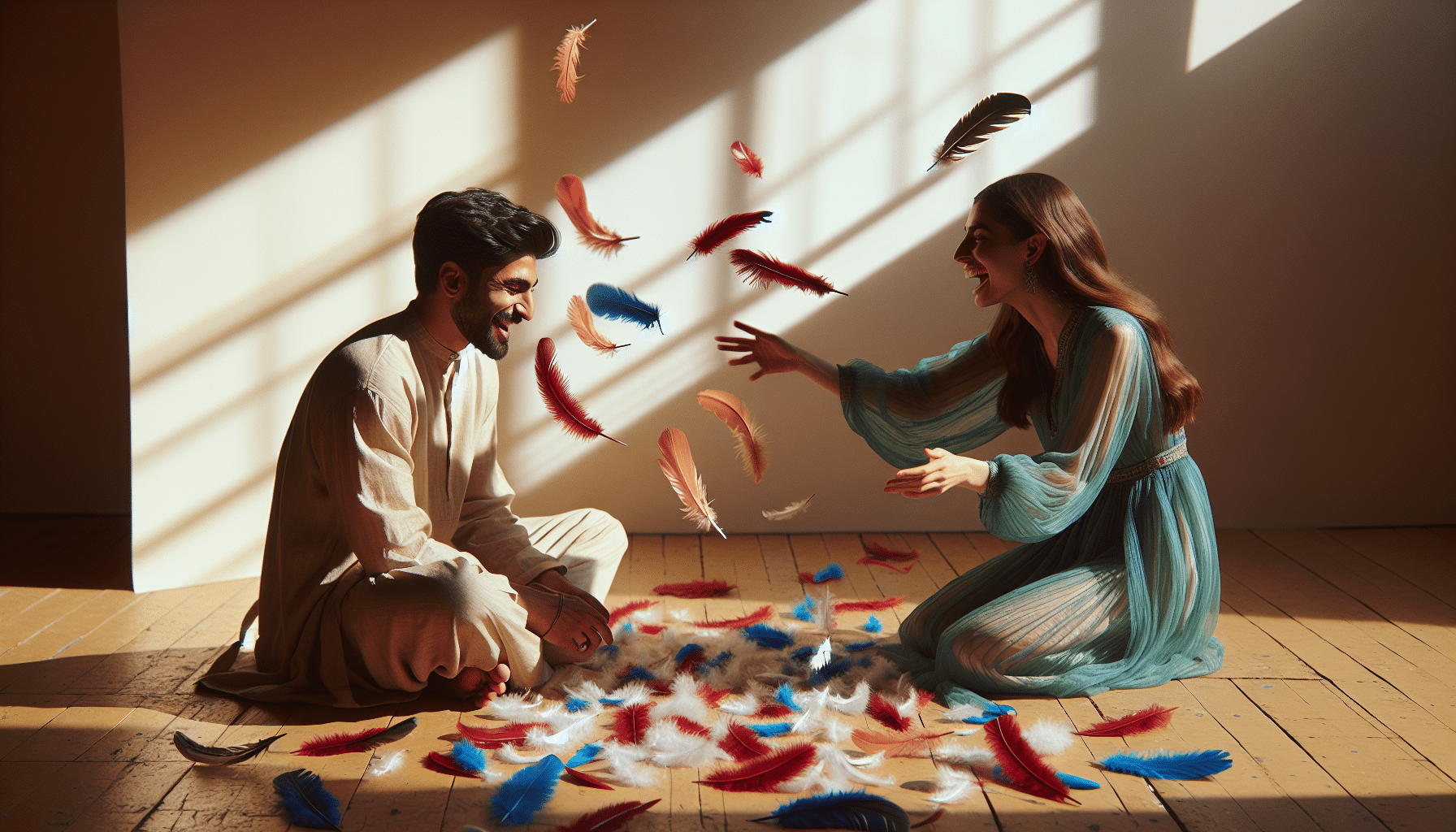 feather torture play