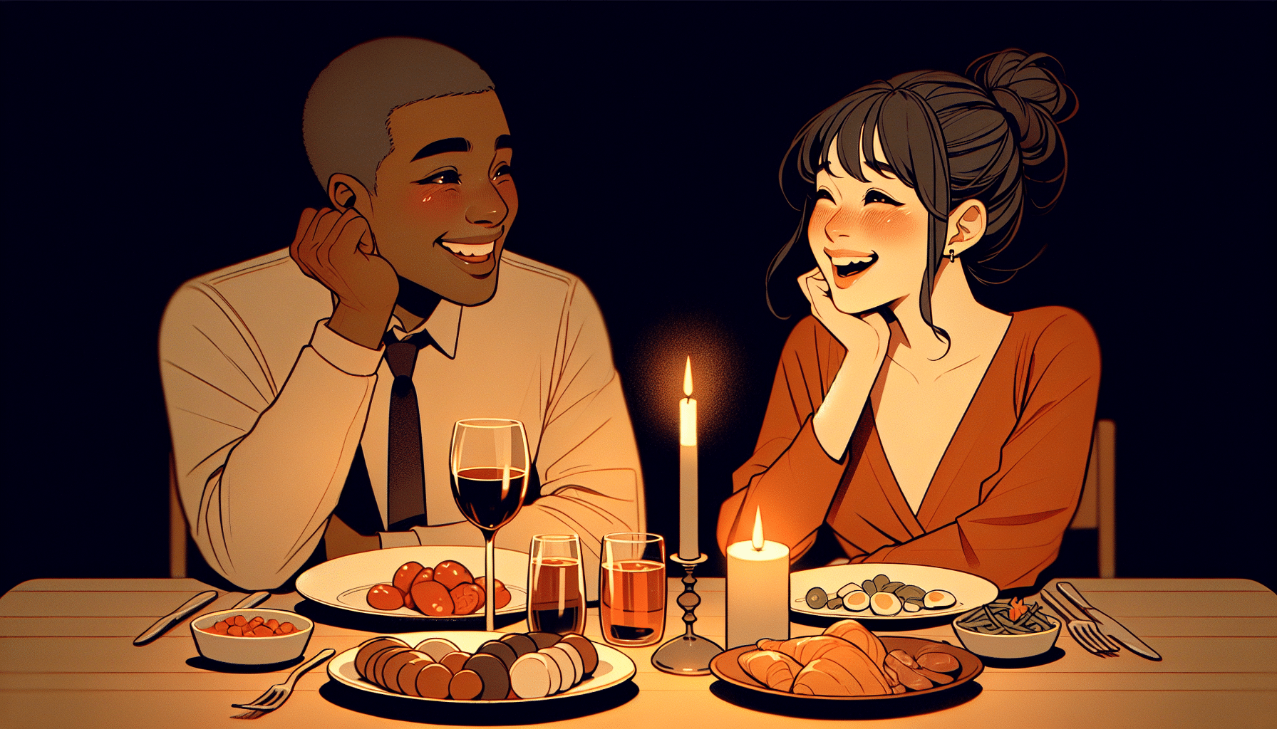 flirtatious interaction characterized