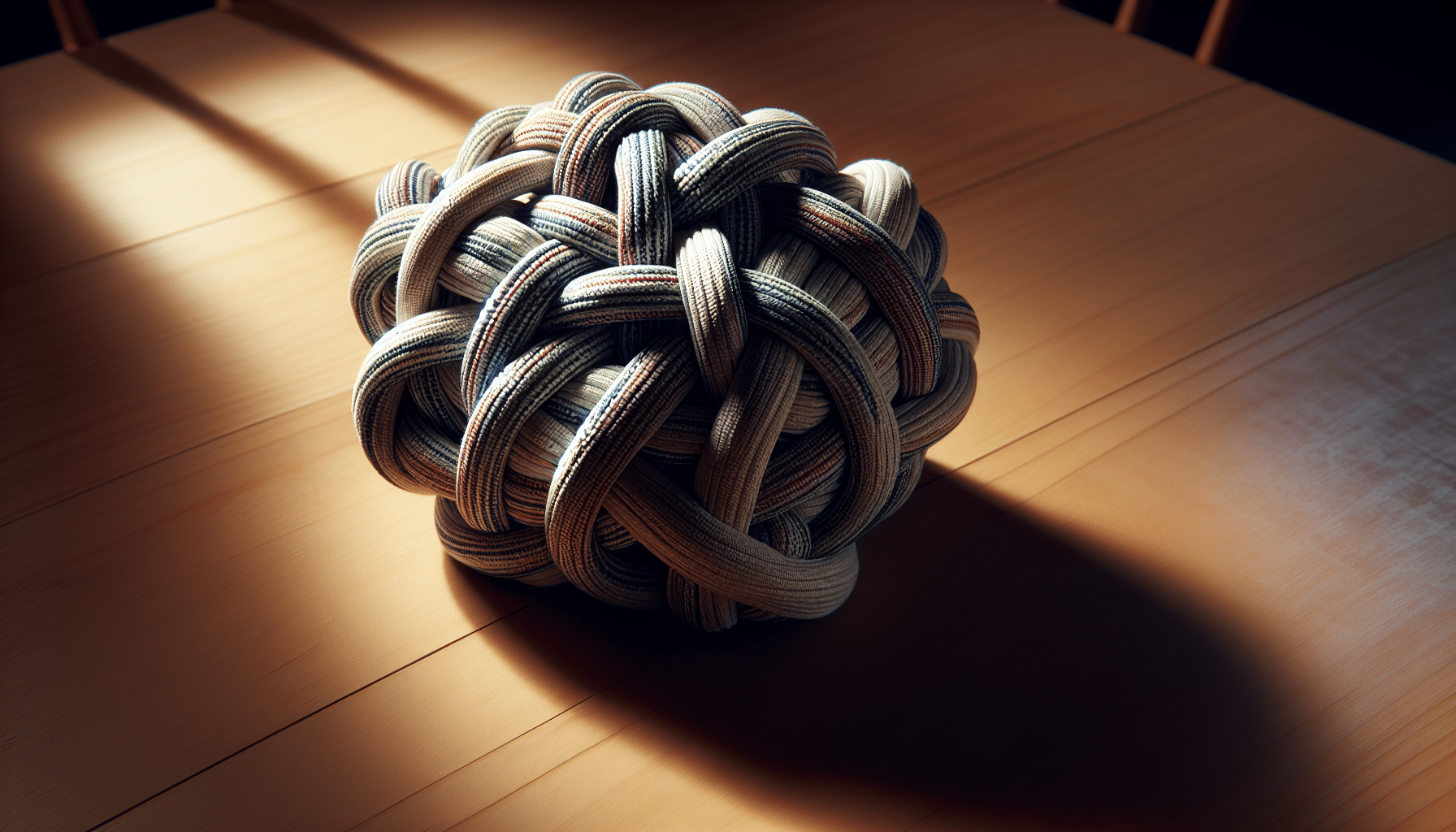 knotted fabric restraint