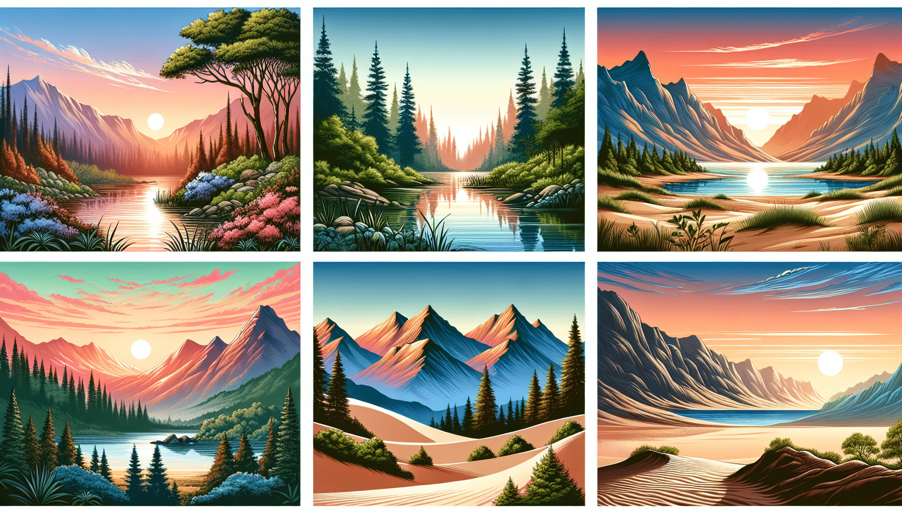 landscapes Recognizing acknowledging