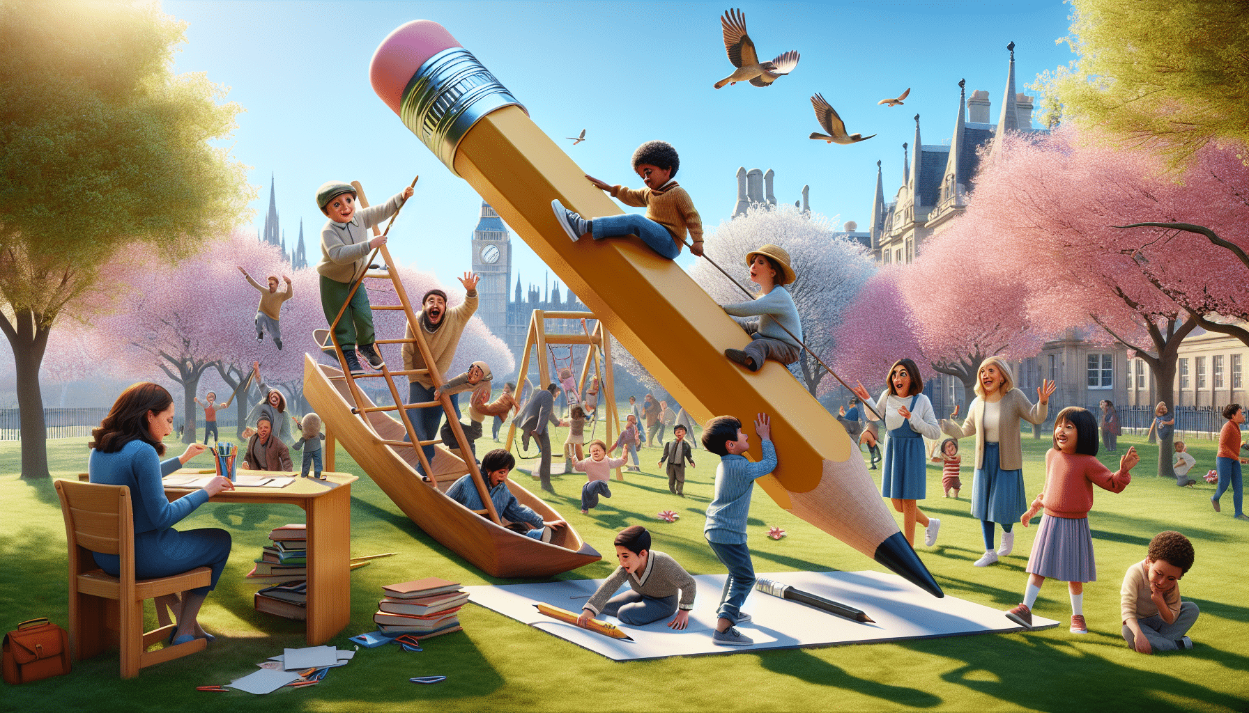 over sized prop play