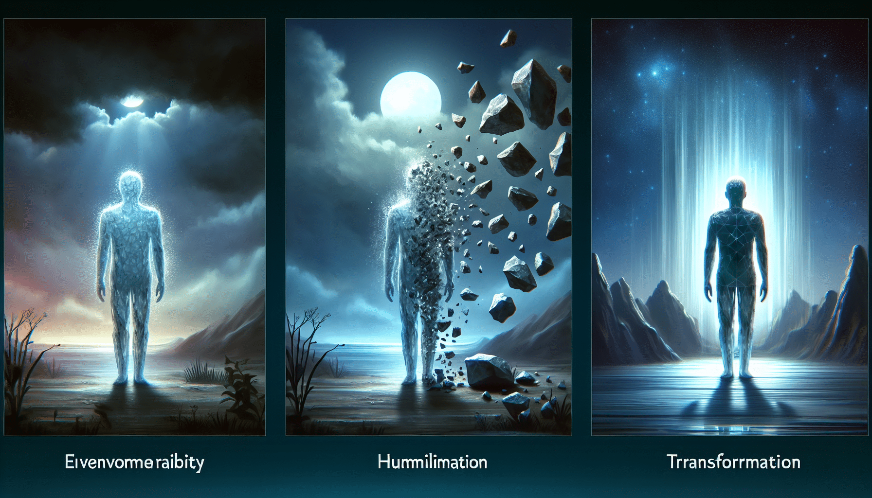 vulnerability humiliation transformation