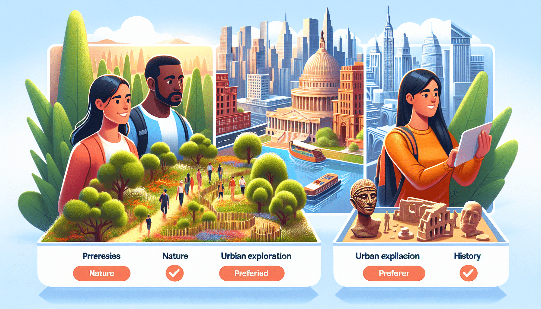 attractions preferences individuals