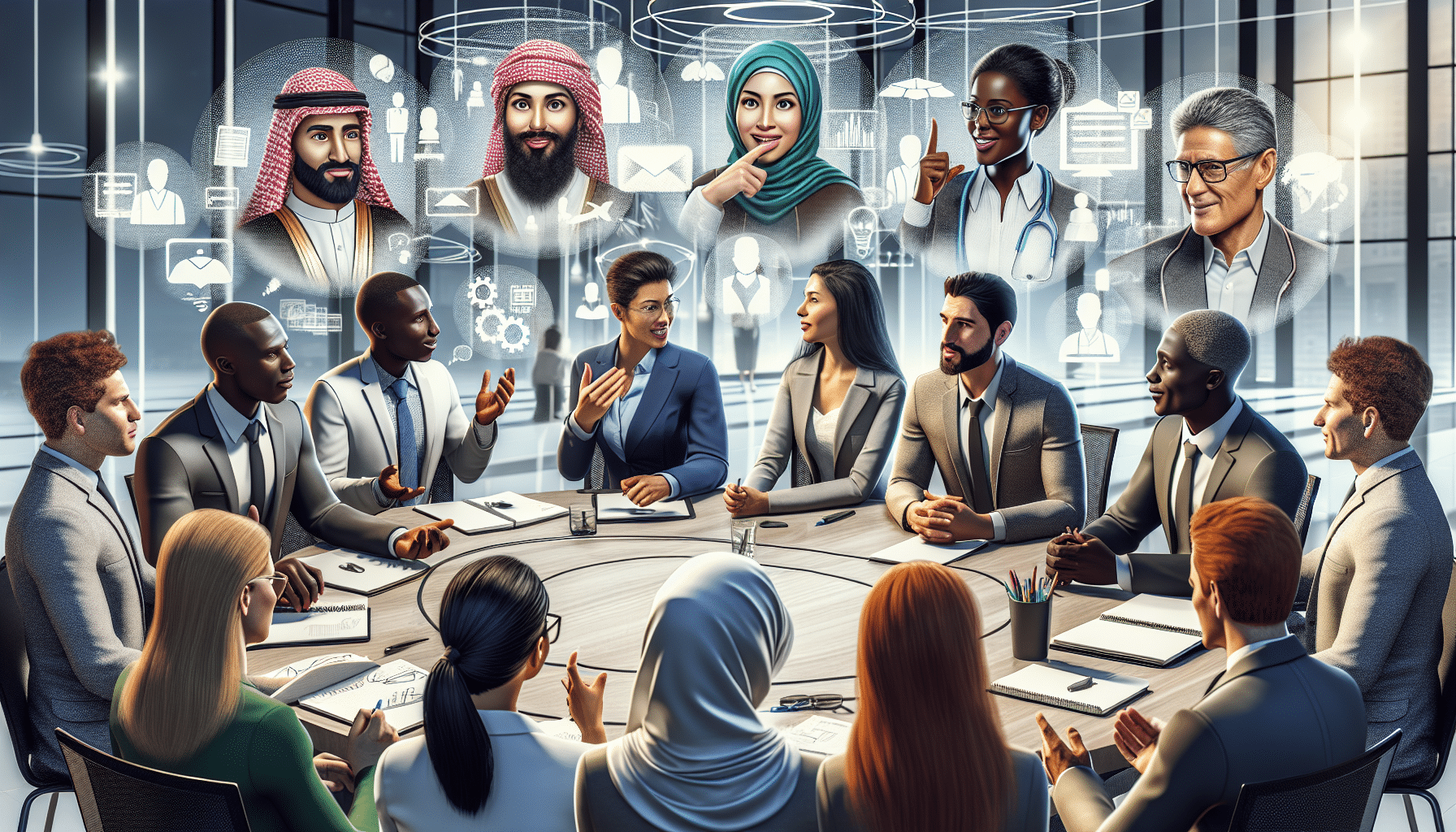 essential participants communicate