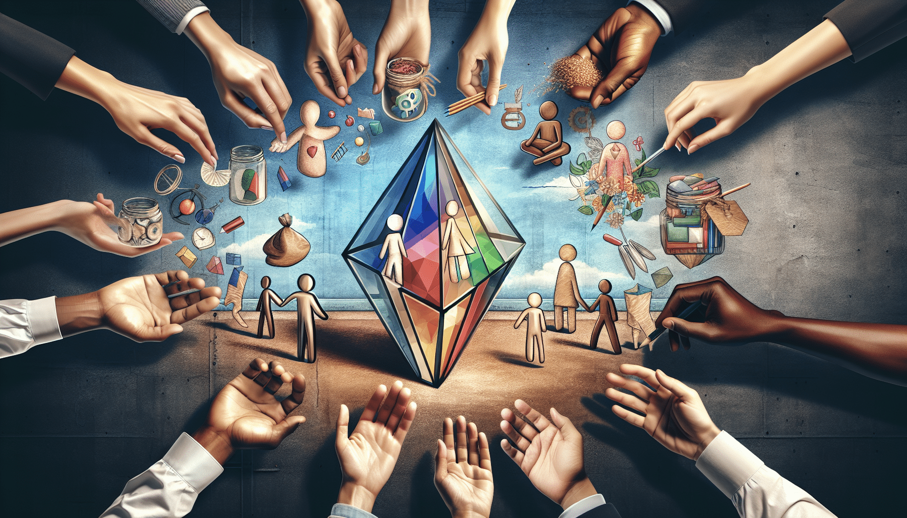 identities characteristics construction