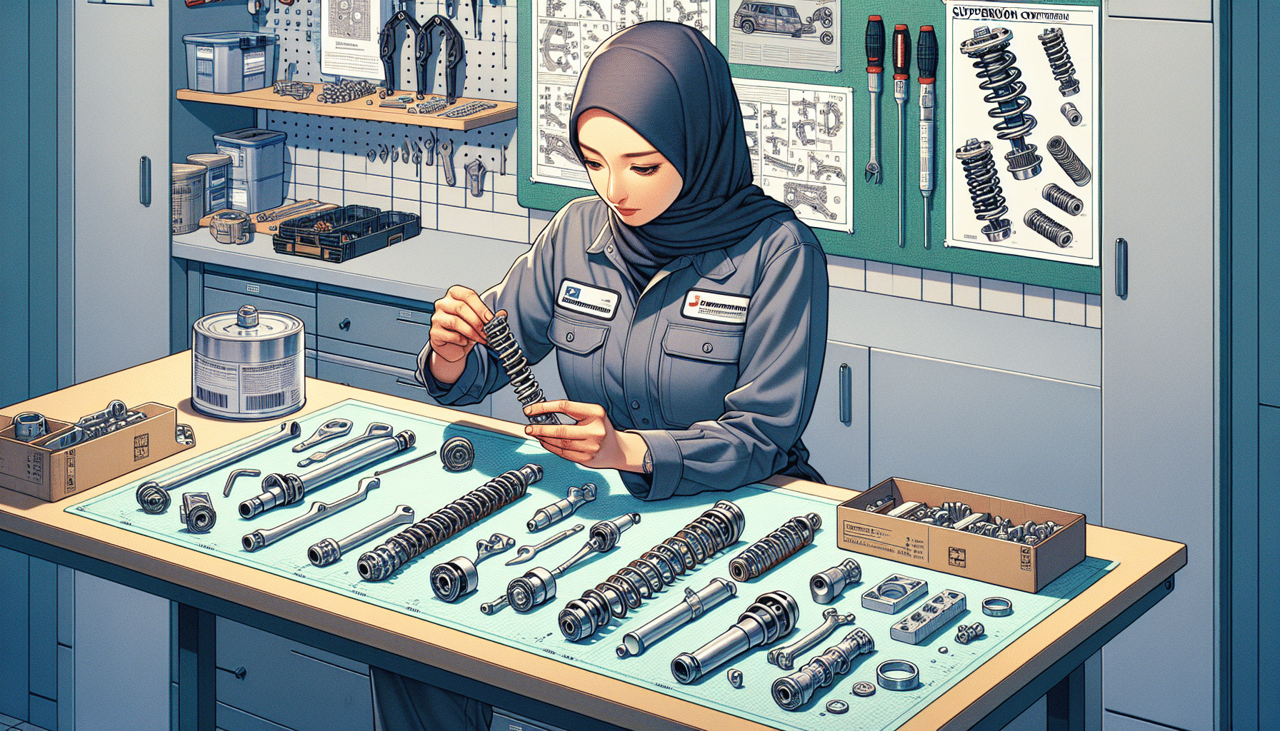 suspension configuration practice