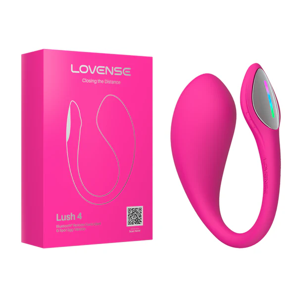 Lovense Lush 4 Review: Powerful G-Spot Vibrator 3 - Consent Culture Unboxing the LOVENSE Lush 4, showcasing its packaging.