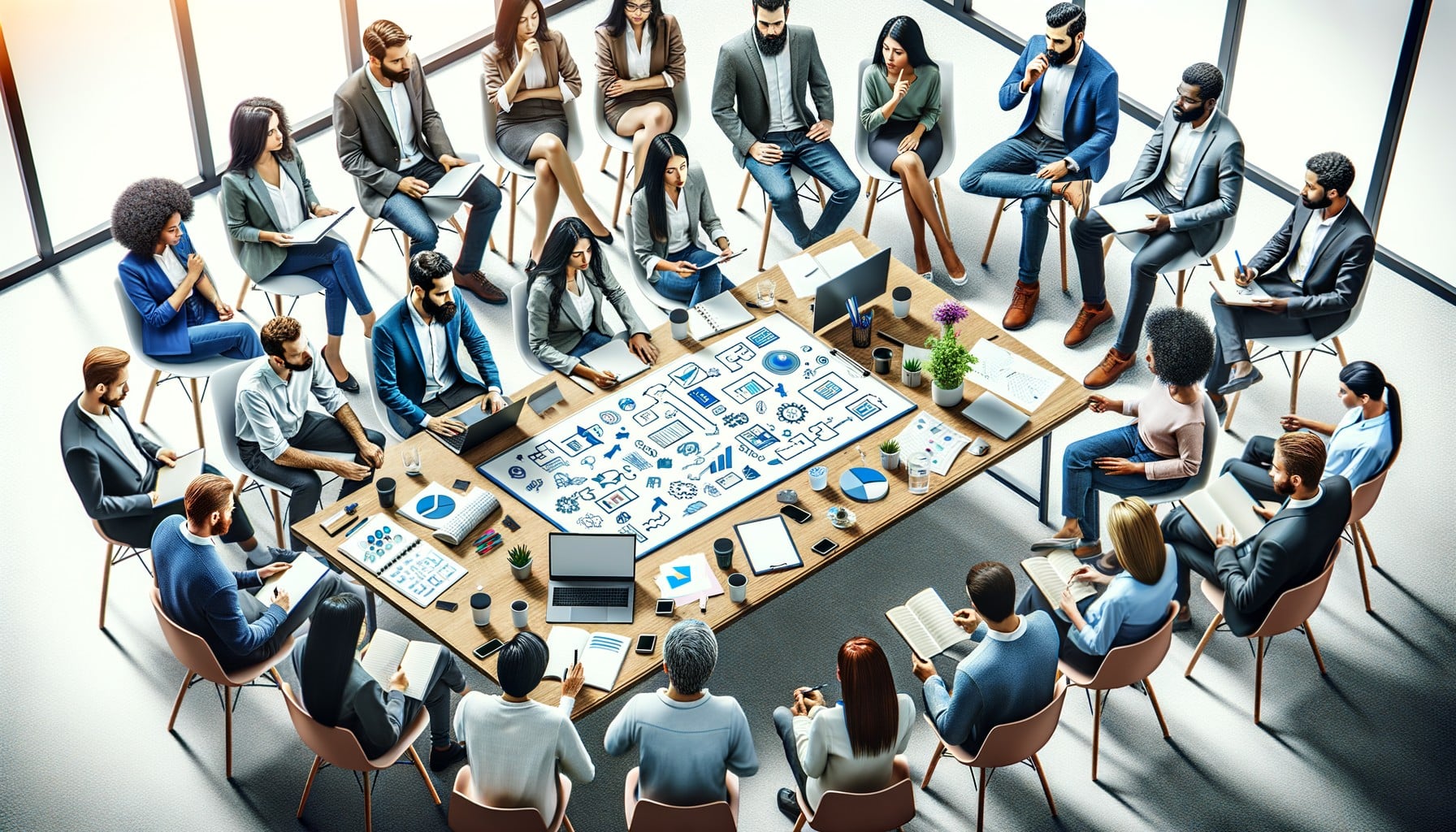 Additionally participants establish