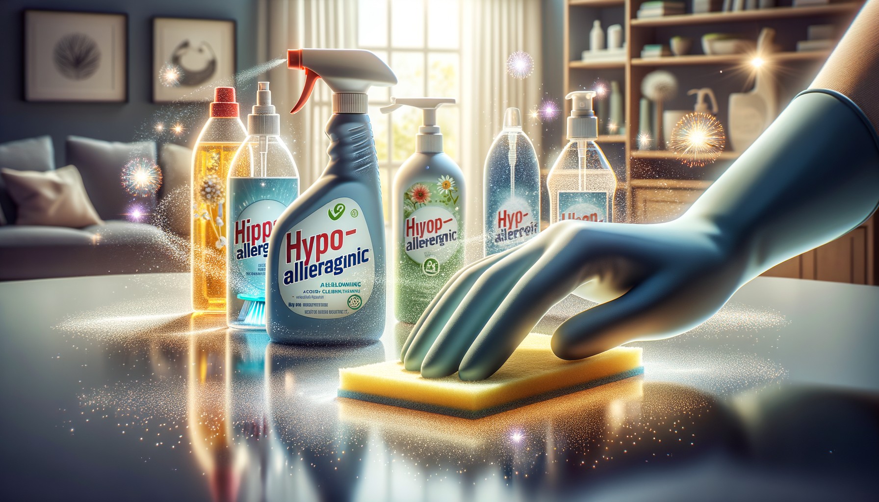 cleaning hypoallergenic properties