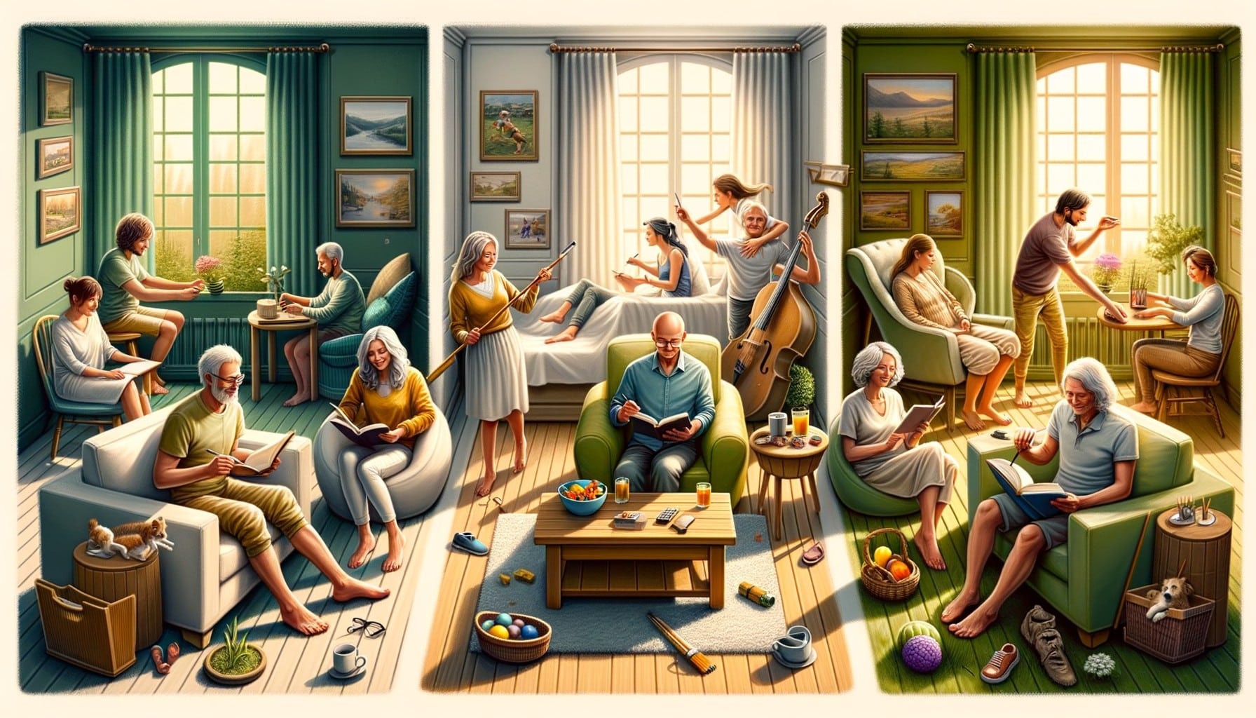 comfortable activities boundaries