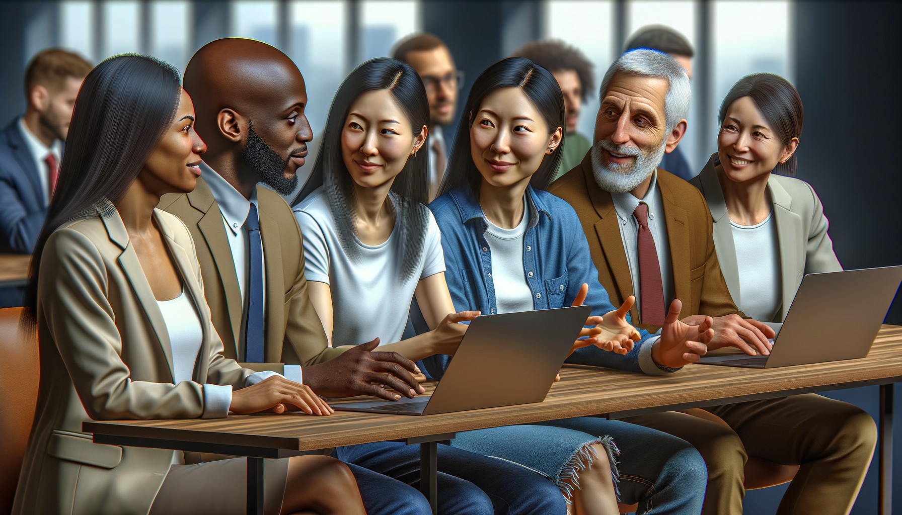 participants emphasizing communication