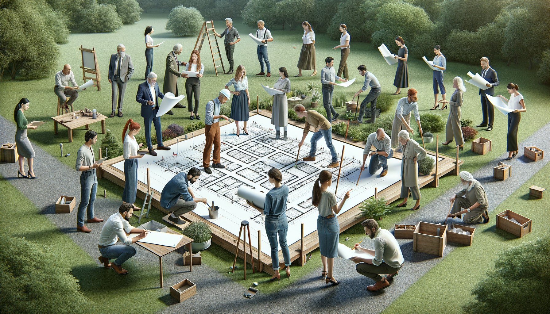 participants established boundaries