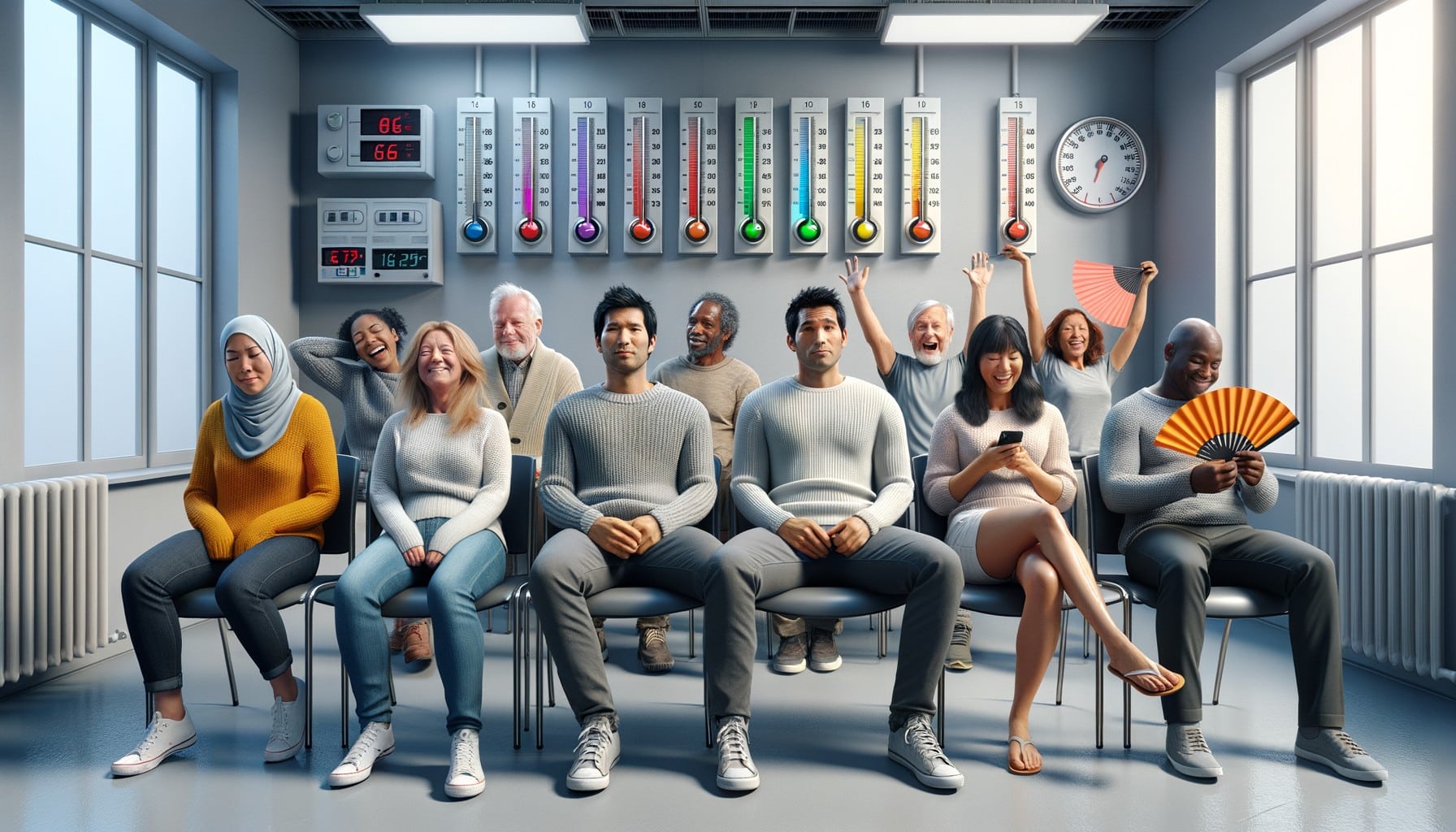 preferences participants Temperature