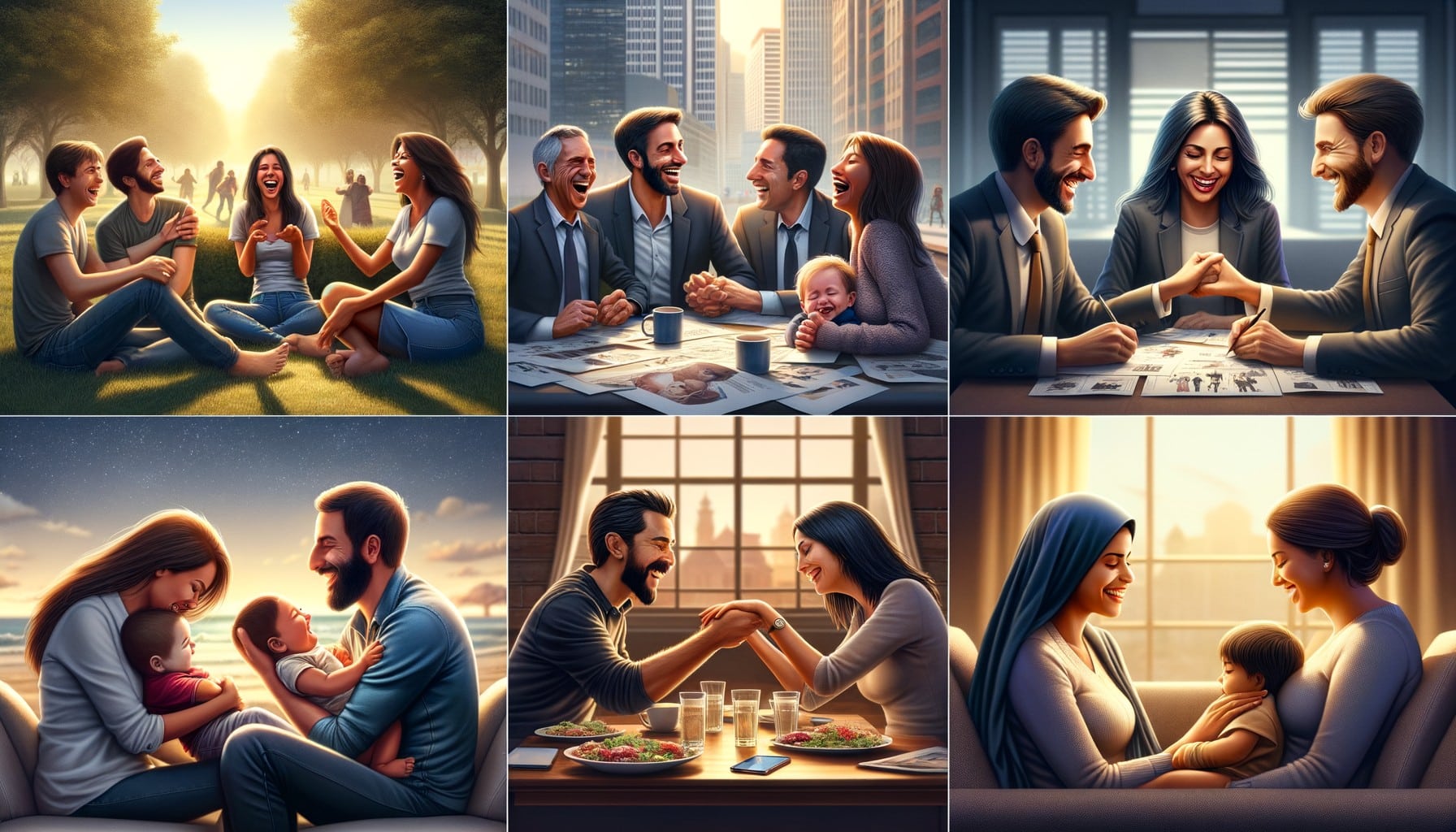 relationships highlighting interactions