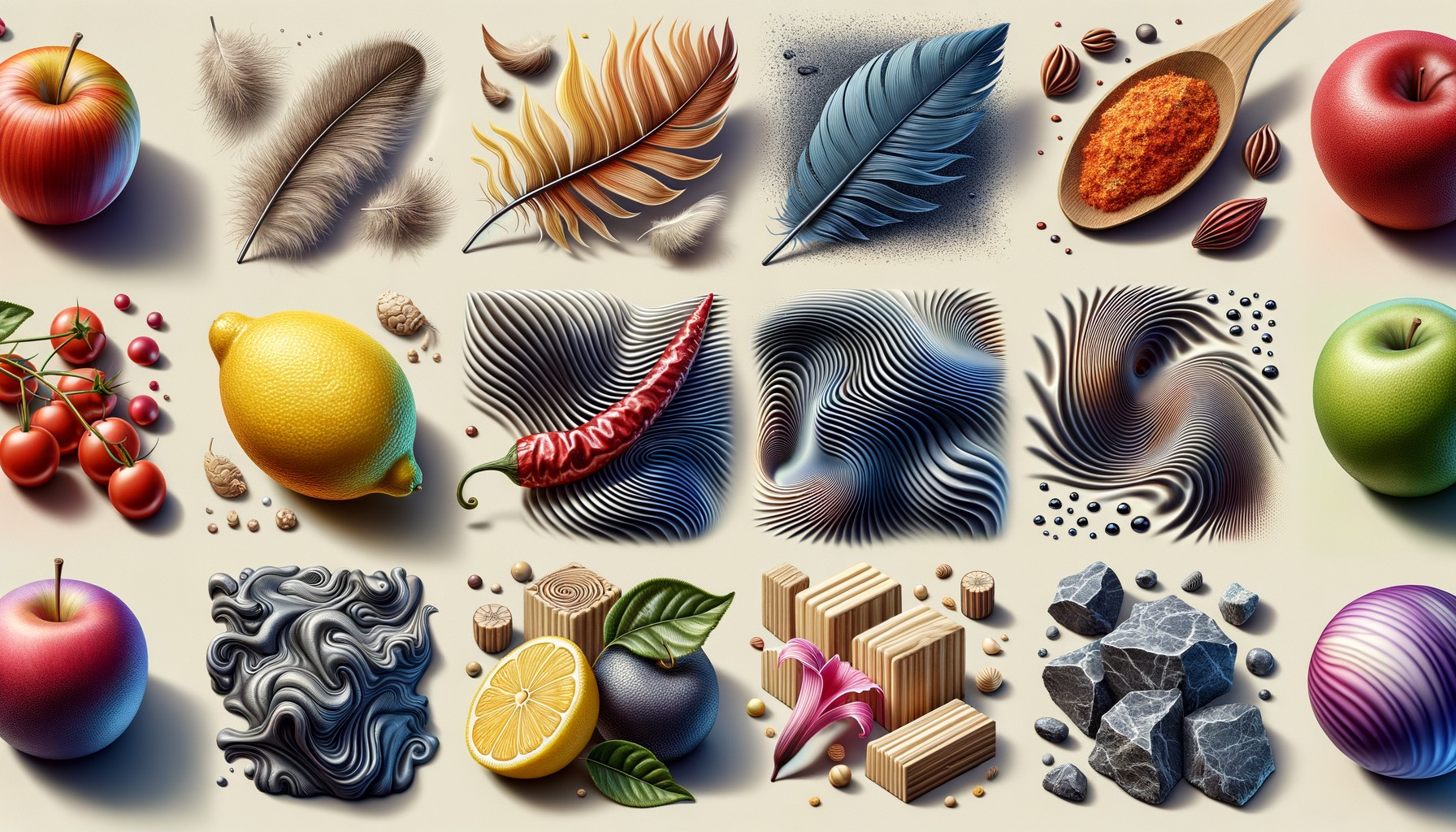 sensations aesthetic characteristics