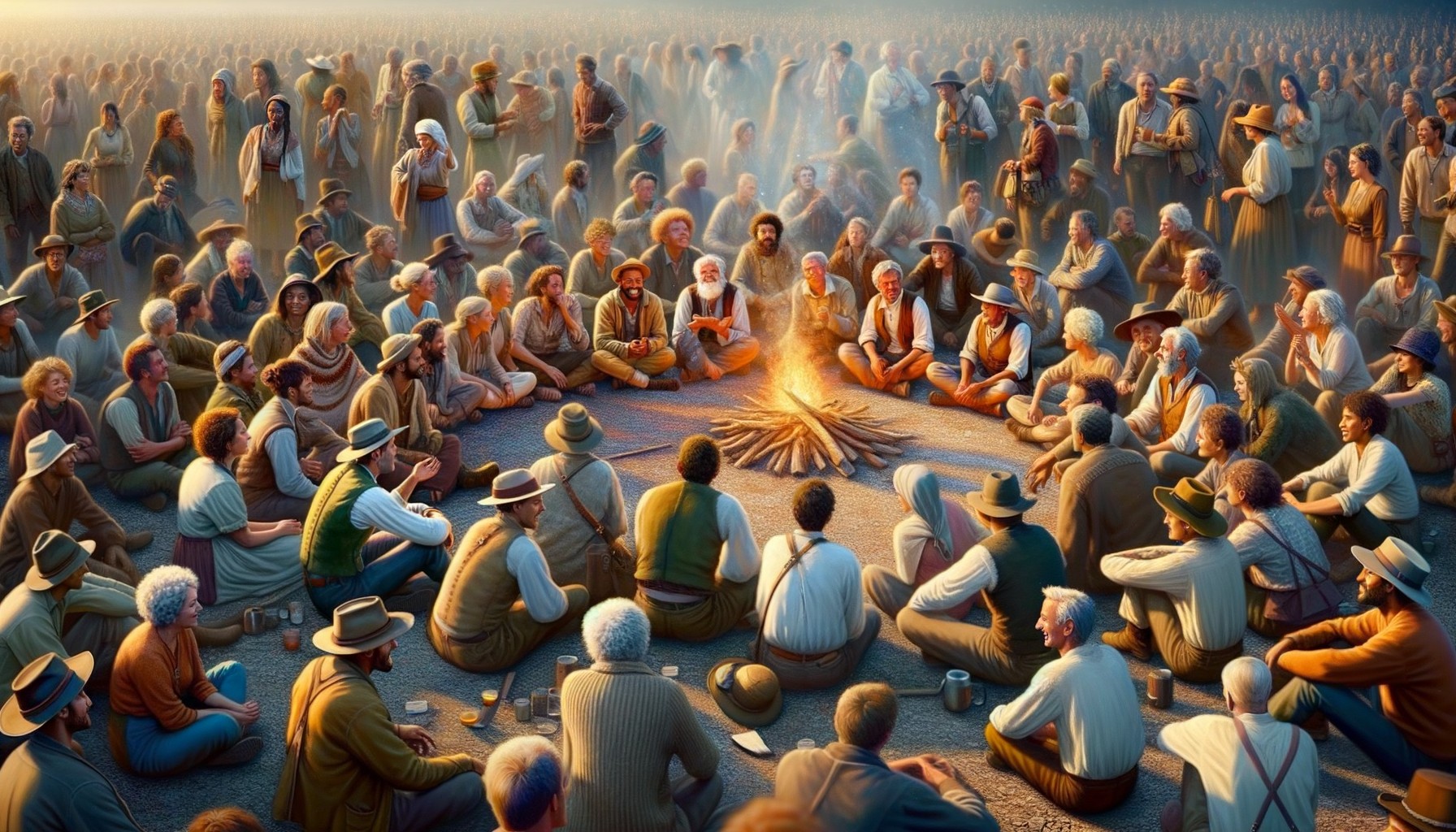 celebratory communal reflective