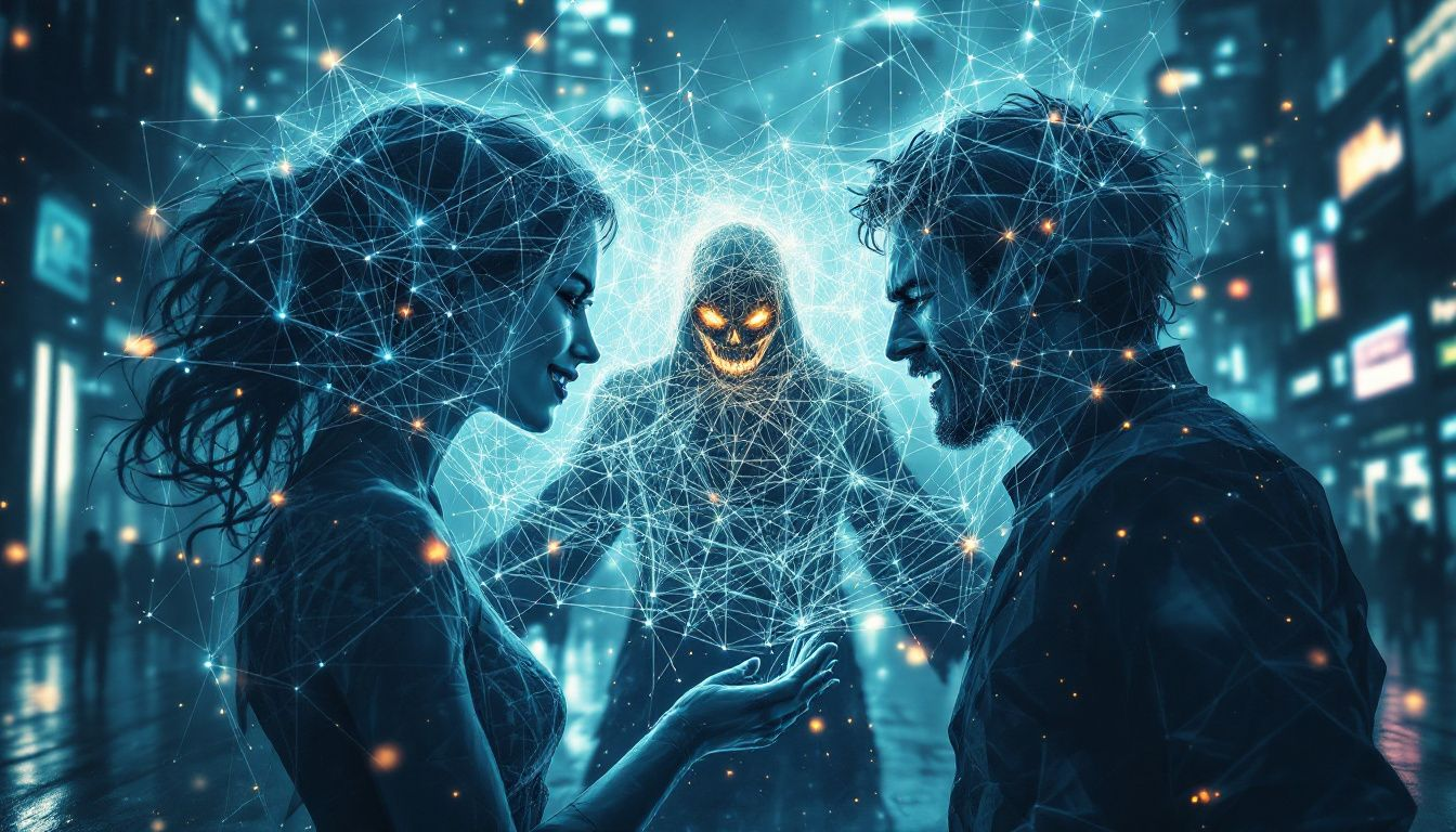 Managing Envy, Jealousy, and Compersion: Navigating Complex Emotions in Ethical Non-Monogamy 3 - Consent Culture An illustration showing the interplay between envy, jealousy, and compersion in relationships.