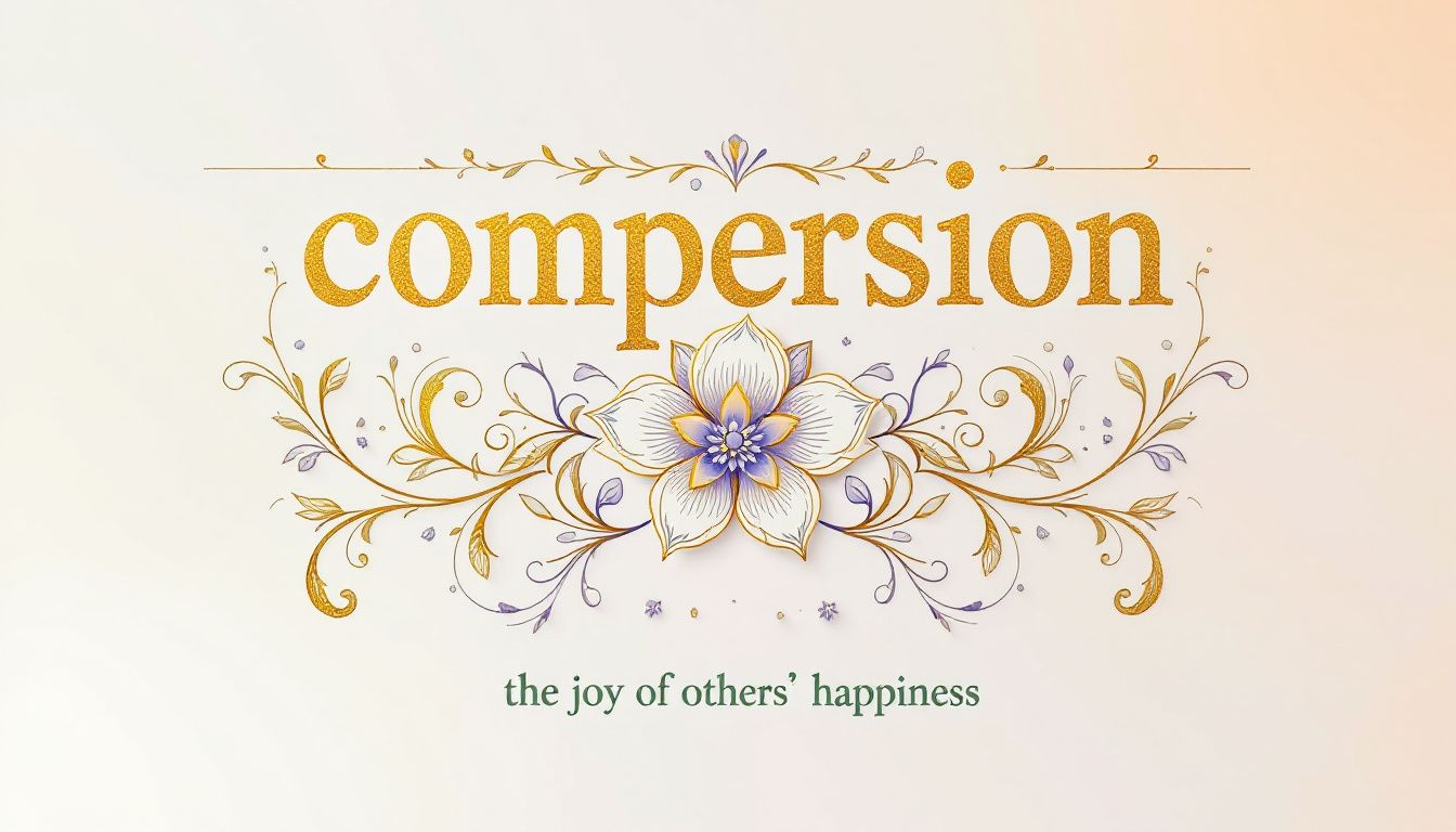 Defining compersion highlights the joy derived from others' happiness.